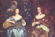 Sir Peter Lely Two ladies from the Lake family, oil painting picture wholesale